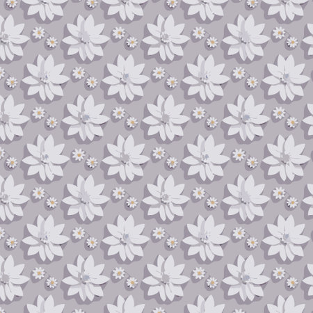 Florals pattern design for cloth, t shirt, pillowcase. Flower pattern with leaves. Floral bouquets flower compositions. Floral patternのイラスト素材