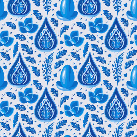 Pattern art design. Flower pattern with leaves floral bouquets flower compositions. Floral patternのイラスト素材