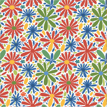 Flower pattern with leaves. Floral bouquets flower compositions. Floral pattern.のイラスト素材