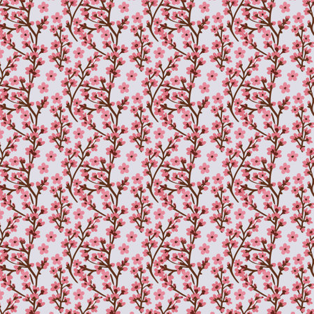 Flower pattern with leaves. Floral bouquets flower compositions. Floral pattern.のイラスト素材