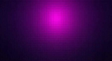 A vibrant, abstract background featuring a gradient of purple hues. The image showcases a textured surface with a central, illuminated area. The composition is modern and visually striking, with a focus on color and light.の素材