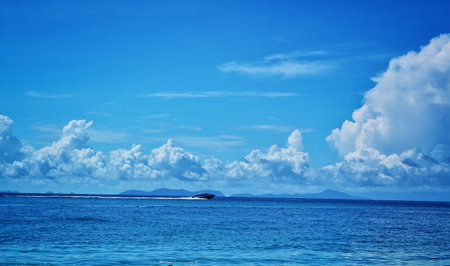 Sea in krabi, thailandの素材