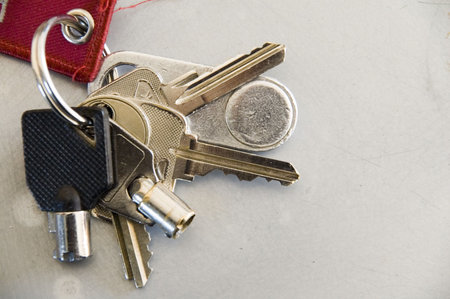 Bunch of keysの写真素材
