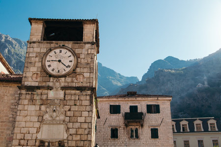 Kotor old town at summer daytime, Montenegro