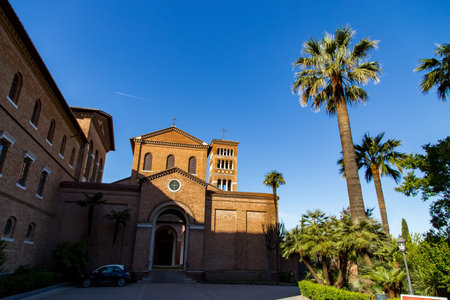 Badia Primaziale Sant Anselmo at Piazza Cavalieri di Malta