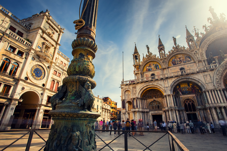 Beautiful Venice city at summertime. Italy, Europeの写真素材
