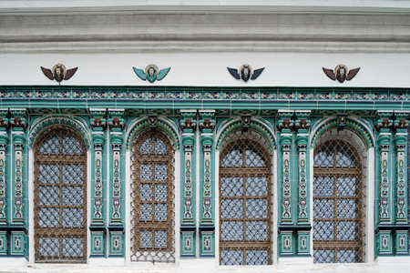 Istra New Jerusalem Monastery in Moscow Oblast, Russia. Orthodox cathedral fortressのeditorial素材