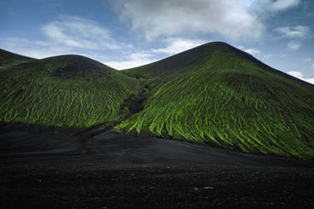 Iceland beautiful nature landscape in the dayの写真素材
