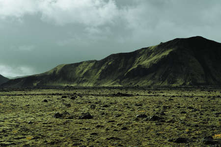 South Iceland beautiful nature landscape in the dayの写真素材