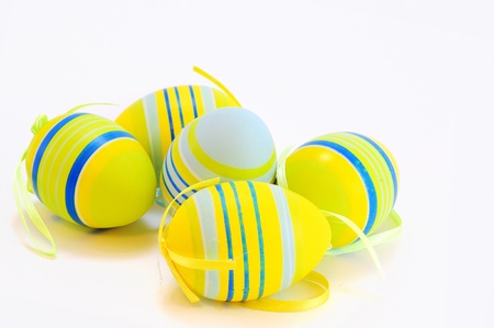 easter eggsの写真素材