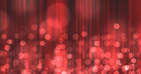red Light Burst over curtain like abstract image with bokehの写真素材