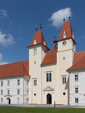 Church of the Vorau Abbey, Styriaの写真素材