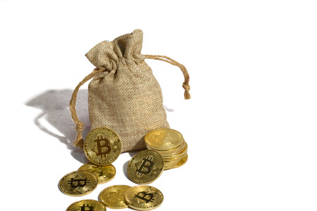 bit coins conceptの写真素材