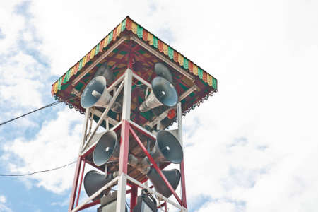 Loudspeakers の写真素材