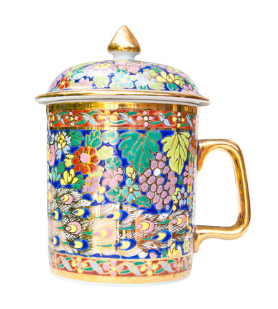 thai's design of cup isolated の写真素材