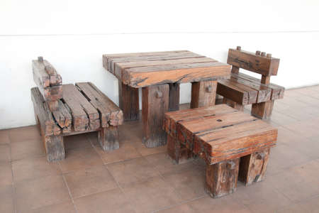 wood chairのeditorial素材