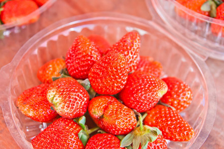 fresh strawberry の写真素材