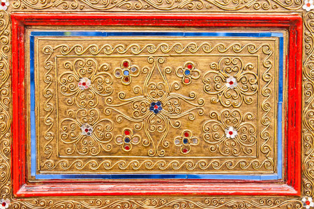 Thai art pattern old style