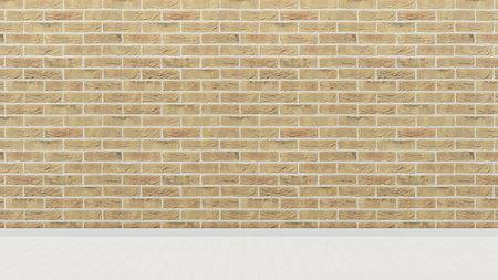 Empty interior Room. wall wood floor light, 3d render background mock up studio template concept