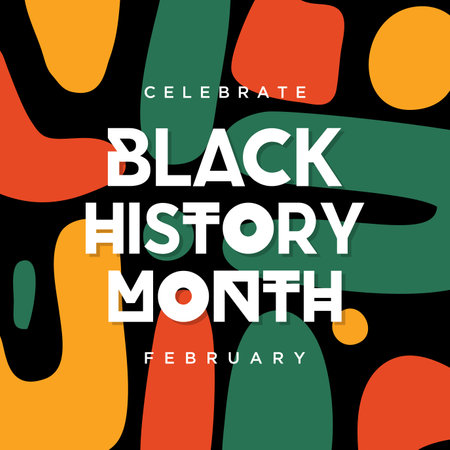 Black History Month celebrate. Vector illustration design graphic Black History Monthのイラスト素材