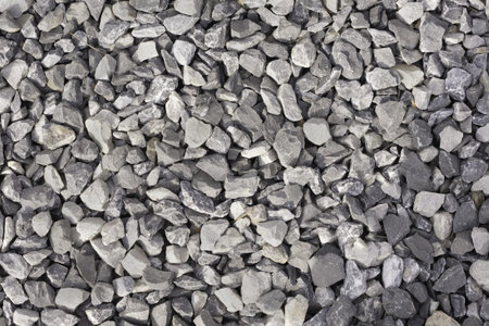 Gravel pattern, shapes, and textures