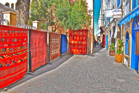 colors of Essaouiraの写真素材