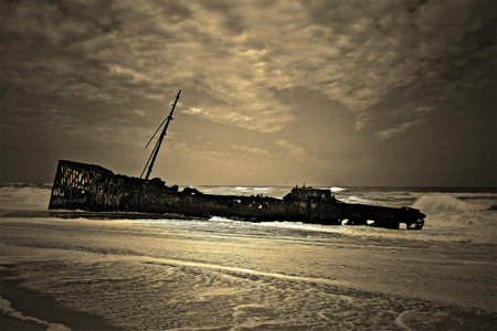 Boat at restの写真素材