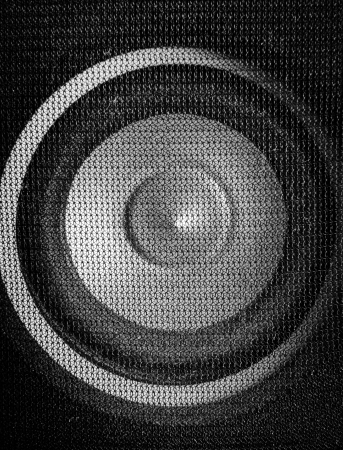 Loudspeaker close-up の写真素材
