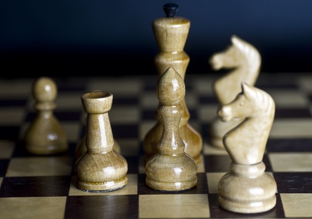 Chess pieces の写真素材