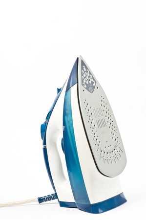 Steam Iron isolated on white background の写真素材