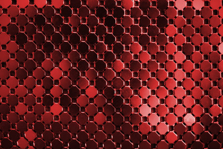 Red tile background