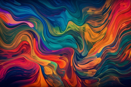Abstract organic colorful background wallpaper design -aiの素材