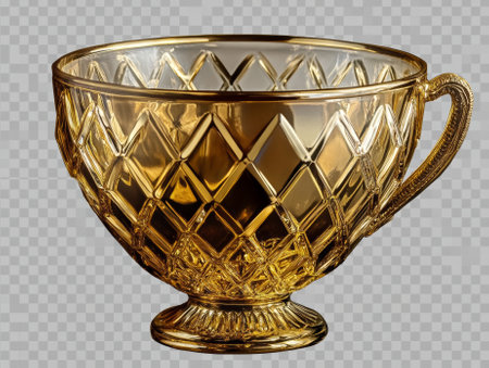 Winner golden trophy cup cut out, isolated on transparent background - aiの素材