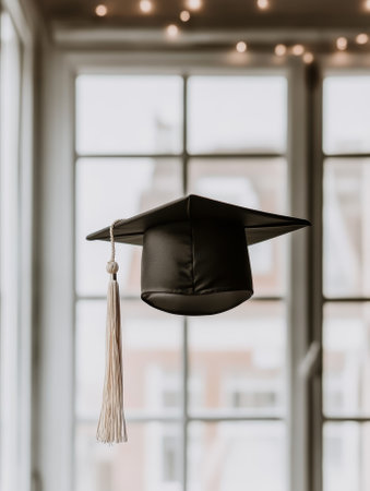 graduation cap diploma isolated on a white background  - aiの素材