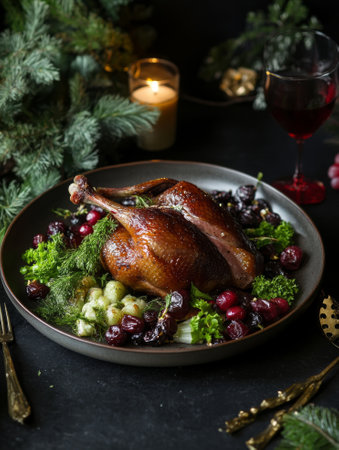 Roasted duck - aiの素材