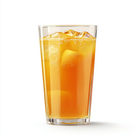 fresh orange juice isolated on white background - aiの写真素材