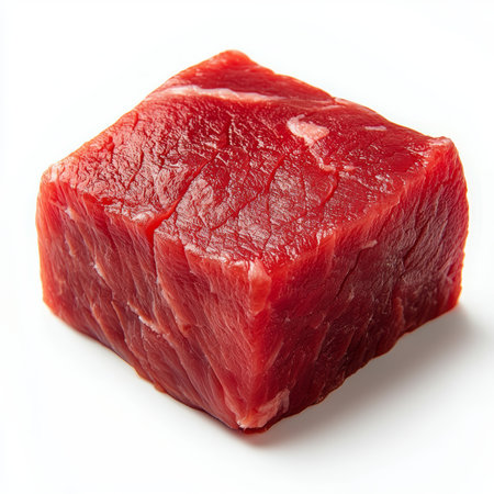 fresh tuna meat isolated on white background  - aiの写真素材