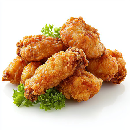 fried chicken isolated on white background --quality 2 --stylize 250 --v 6.1 Job ID: 80c207e6-ffa3-4dd8-abd7-755ba92f18beの写真素材