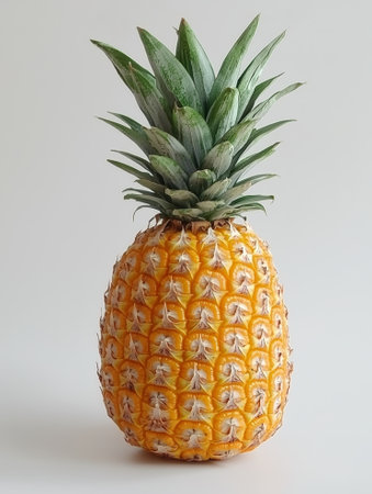 pineapple isolated on white background - aiの写真素材
