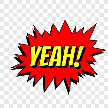 Collection multi colored comic sound Effects.のイラスト素材