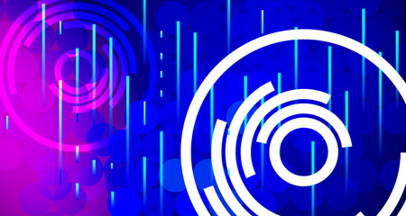 Abstract background. Light effect. Technology innovation, information-technology, digital-technology. For cover, poster, banner. Vector illustration EPS10のイラスト素材