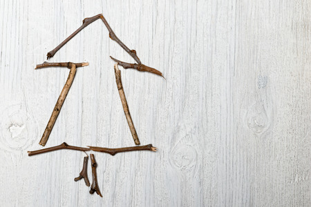 Handmade New Year decorationの写真素材