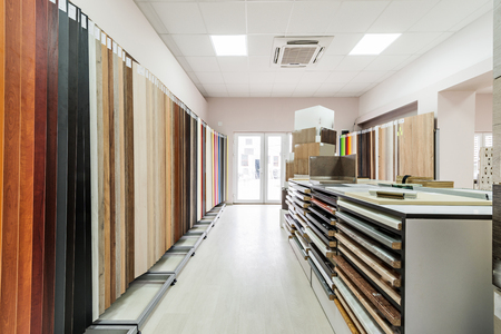 Laminate and playwood shopの写真素材