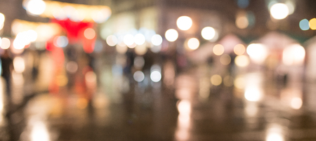 Abstract blurred event with people for backgroundの写真素材