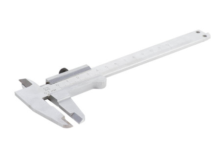 callipers on a white background, Isolated Objectの写真素材