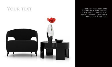 3d abstract interiorの写真素材