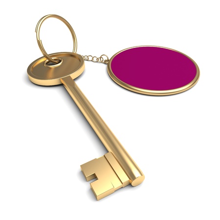 key whith chainの写真素材