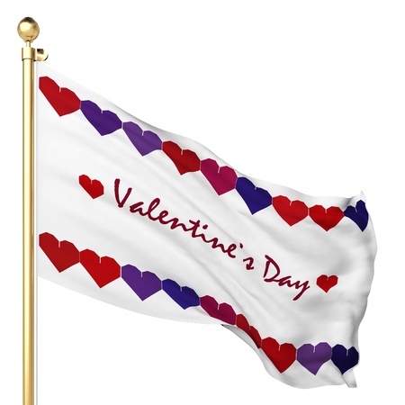 isolated valentineの写真素材