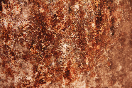 Old rusty red blue wall backgroundの写真素材