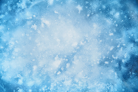 Textured ice blue frozen winter backgroundの写真素材